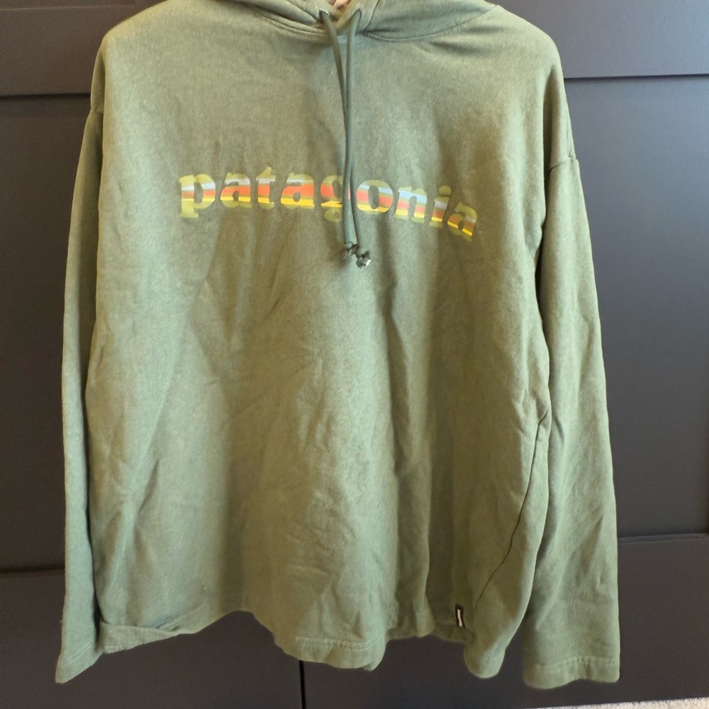 Patagonia Olive Green Sweatshirt